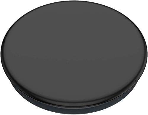 PopGrip Basic: Expandable stand and grip for smartphones and tablets [Non-swappable top] - Black