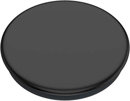 PopGrip Basic: Expandable stand and grip for smartphones and tablets [Non-swappable top] - Black