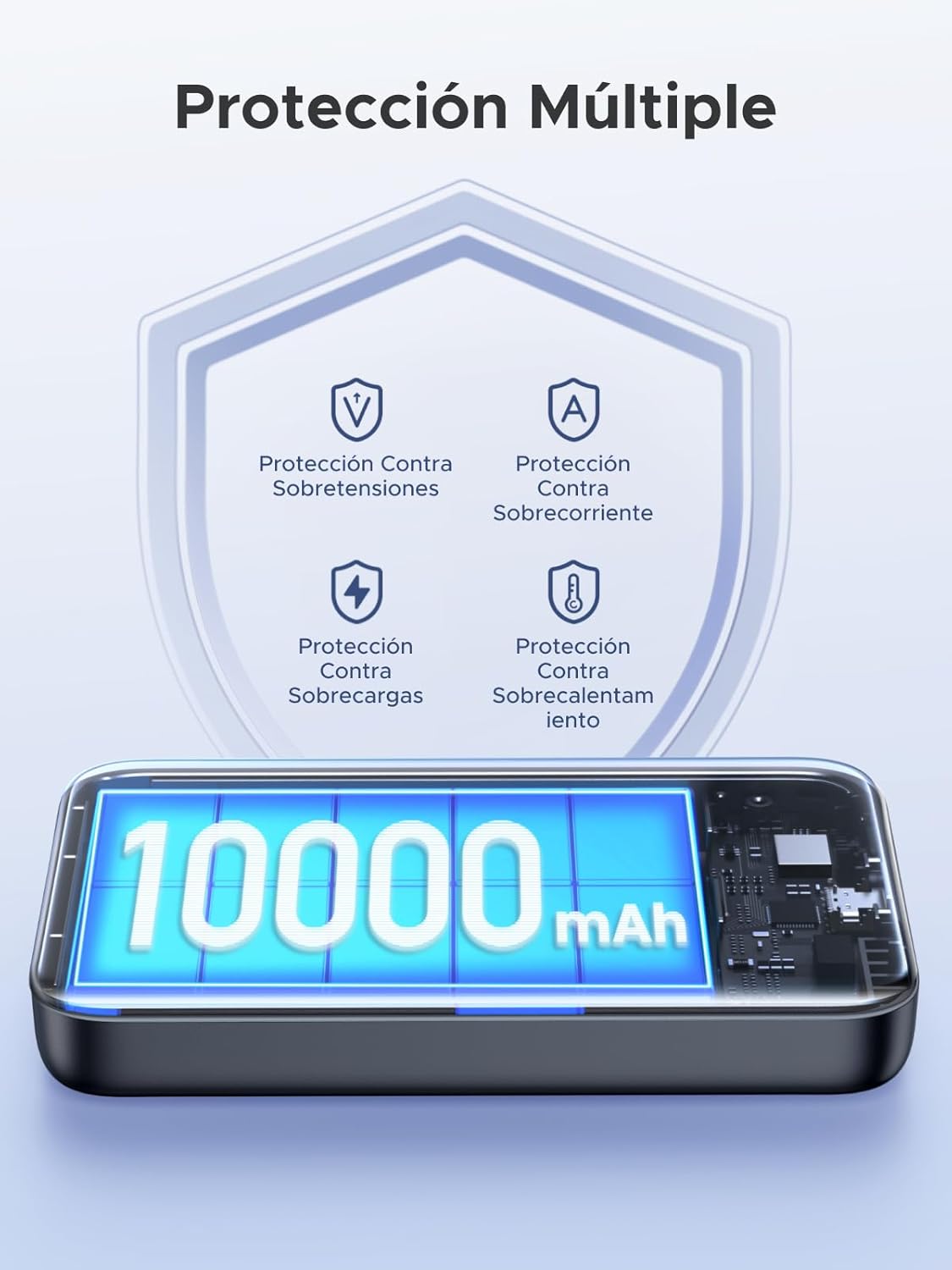UGREEN Zapix MagSafe 10,000 mAh Power Bank with Wireless Charging and 20W PD